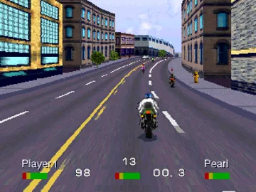 Road Rash (US) screen shot game playing